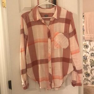 Aerie Flannel Shirt size Medium